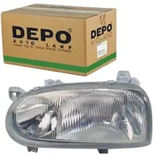 Sale DEPO H1/H1 SCHEINWERFER LINKS PASSEND FÜR VW GOLF 441-1115L-LD-E