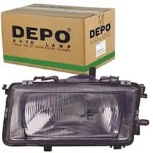 Highlight DEPO H4 SCHEINWERFER LINKS PASSEND FÜR AUDI 80 441-1107L-LD-EM