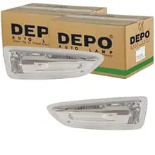2X DEPO BLINKER WEIß SEITENBLINKER VORNE PASSEND FÜR OPEL ASTRA LINKS+RECHTS Rabatt