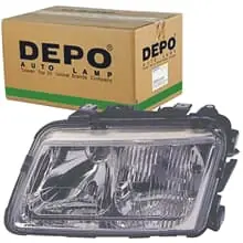 Knallerangebot DEPO H7/H1 SCHEINWERFER LINKS PASSEND FÜR AUDI A3 441-1126L-LD-EM