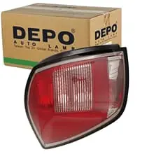 DEPO RÜCKLEUCHTE LINKS PASSEND FÜR OPEL ASTRA 442-1973L-UE Markenware