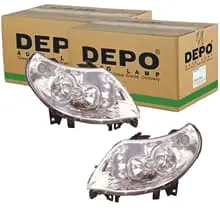 2x DEPO H7/H1 PY21W W5W SCHEINWERFER passend für CITROËN JUMPER FIAT DUCATO Beliebt