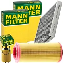 MANN FILTER INSPEKTIONSPAKET passend für AUDI A2 8Z 1.2+1.4 TDI 61+75+90 PS Expressversand