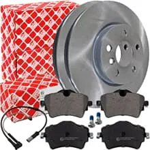 FEBI BREMSSCHEIBEN 294mm + BELÄGE + WK VORNE passend für MINI Cooper F55 F56 F57 Wochenendangebot