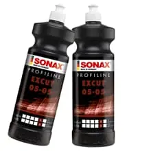 Sale 2x 1L SONAX PROFILINE EXCUT 05-05 LACKPOLITUR SCHLEIFPASTE AUTO POLITIERMITTEL