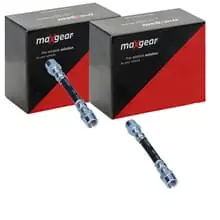 Top-Seller 2X MAXGEAR BREMSSCHLÄUCHE HINTEN VORNE LINKS RECHTS PASSEND FÜR BMW 5 7 8