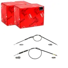 Neue Kollektion 2x TRW HANDBREMSSEILE passend für MAZDA 3 LINKS+RECHTS