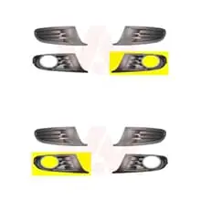 Top-Seller 2X VAN WEZEL BLENDE GITTER EINSATZ STOßSTANGE VORNE PASSEND FÜR VW GOLF