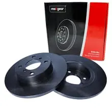 Begrenztes Angebot 2X MAXGEAR BREMSSCHEBEIBEN 247mm VOLL VORNE PASSEND FÜR OPEL AGILA
