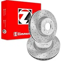 Heißes Angebot 2x ZIMMERMANN FORMULA S BREMSSCHEIBEN 318mm GELOCHT VORNE passend für MERCEDES C