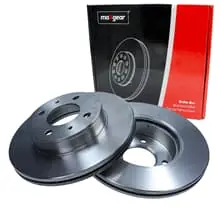 Heißes Angebot 2X MAXGEAR BREMSSCHEBEIBEN 241mm INNENBELÜFTET VORNE PASSEND FÜR HYUNDAI ACCENT