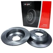 Schneller Versand 2X MAXGEAR BREMSSCHEBEIBEN 324mm VOLL HINTEN PASSEND FÜR KIA CARNIVAL