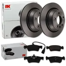 Highlight NK BREMSSCHEIBEN + BELÄGE HINTEN passend für VW T5 TRANSPORTER MULTIVAN KASTEN