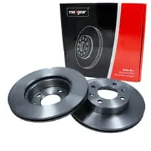 Letzte Chance 2X MAXGEAR BREMSSCHEBEIBEN 241mm BELÜFTET HINTEN PASSEND FÜR HYUNDAI I10 KIA