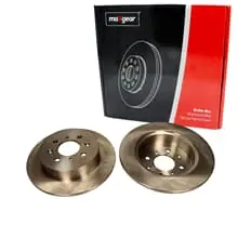 Bestseller 2X MAXGEAR BREMSSCHEBEIBEN 260mm VOLL HINTEN PASSEND FÜR HONDA CIVIC MG MG