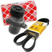 Echt FEBI RIEMENSPANNER+CONTI KEILRIPPENRIEMEN passend für HYUNDAI i30 KIA CEE´D SW
