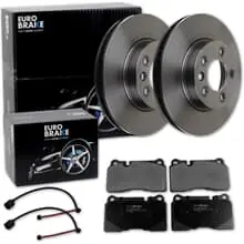 Direkt Vom Hersteller EuroBrake BREMSSCHEIBEN 330mm + BELÄGE VORNE passend für VW TOUAREG 7P 2010-2018