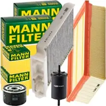 MANN FILTER INSPEKTIONSPAKET passend für RENAULT CLIO 3 III 1.4 16V 88+98 PS Expressversand