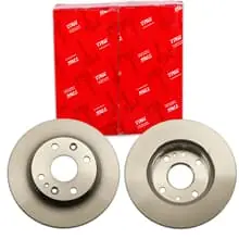 Heißes Angebot 2X TRW BREMSSCHEIBEN 235mm BELÜFTET VORNE PASSEND FÜR MAZDA 121 323 MX-5