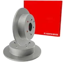 2X HERTH+BUSS BREMSSCHEIBEN 280mm VOLL HINTEN PASSEND FÜR TOYOTA AVENSIS Sofort Bestellen
