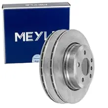2X MEYLE BREMSSCHEIBEN 320mm BELÜFTET HINTEN PASSEND FÜR BMW X3 Finale Aktion