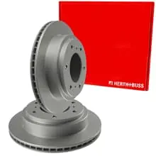 Direktkauf 2X HERTH+BUSS BREMSSCHEIBEN 300mm INNENBELÜFTET HINTEN PASSEND FÜR MITSUBISHI