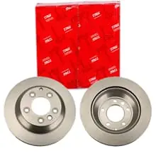 Angebot 2X TRW BREMSSCHEIBEN 330mm BELÜFTET HINTEN PASSEND FÜR AUDI Q7 PORSCHE CAYENNE