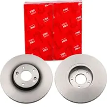 2X TRW BREMSSCHEIBEN 321mm BELÜFTET VORNE PASSEND FÜR HYUNDAI SANTA DF6222 Nur Heute