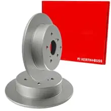 2X HERTH+BUSS BREMSSCHEIBEN 290mm VOLL HINTEN PASSEND FÜR TOYOTA COROLLA Must-Have