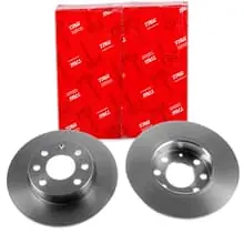 Direkt Vom Hersteller 2X TRW BREMSSCHEIBEN 240mm VOLL VORNE PASSEND FÜR OPEL CORSA DF4225