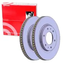 Angebot 2X BREMBO BREMSSCHEIBEN 321mm INNENBELÜFTET VORNE PASSEND FÜR MITSUBISHI PAJERO