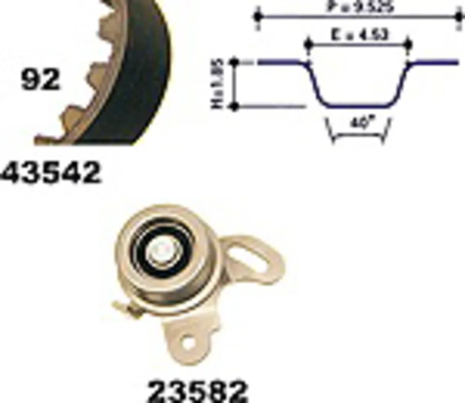 Neue Ware Zahnriemensatz, Satz, HYUNDAI, MITSUBISHI