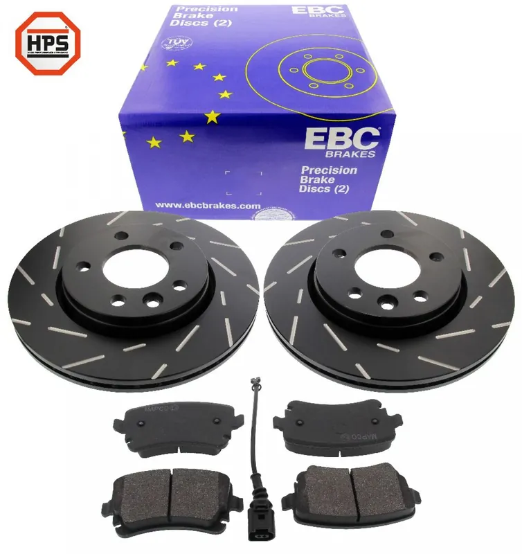 Geprüft EBC-Bremsscheiben, Black Dash Disc (2-teilig), HA, VW Transporter