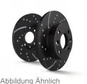 EBC-Bremsscheiben, Turbo Groove Disc Black (2-teilig), HA, Mini Mini Schneller Versand