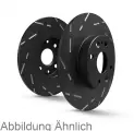 EBC-Bremsscheiben, Black Dash Disc (2-teilig), HA, Audi, Seat, Skoda, VW Neu