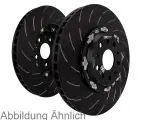 EBC-Bremsscheiben, Swept-Groove High-Carbon Disc (2-teilig und vollschwimmend), VA, Nissan Angebot