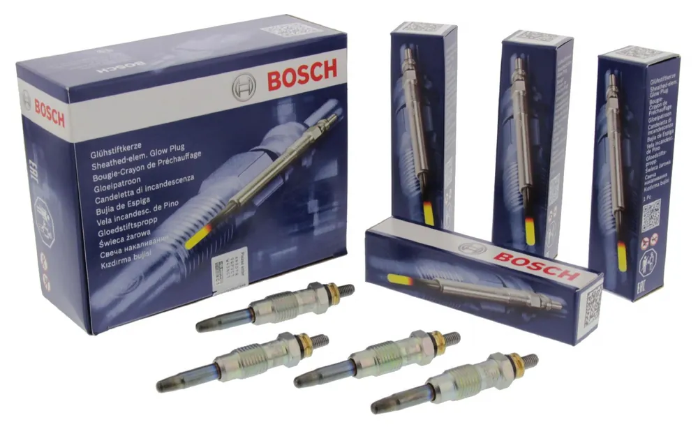 Bestseller 4 Stück Glühkerzen, Alfa Romeo, BMW, Chrysler, Dodge, Fiat, Ford, Hyundai, Landa, Lancia, Land Rover, Mercedes Benz, Nissan, Opel uvm.