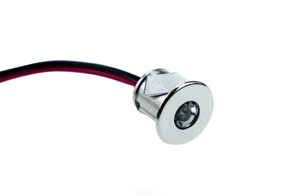 Nur Heute 12V LED, Mini Einbau-Spot, verchromt, 0,06 W