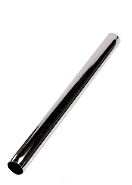 Knallerangebot Stahlrohr Tischsäule, chrom, 700 mm