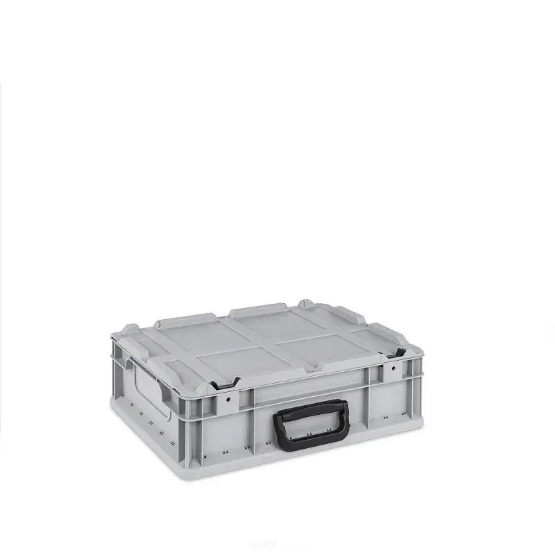 Eurobox, mit Deckel, 400 x 300 x 135 mm, 11 Liter Highlight
