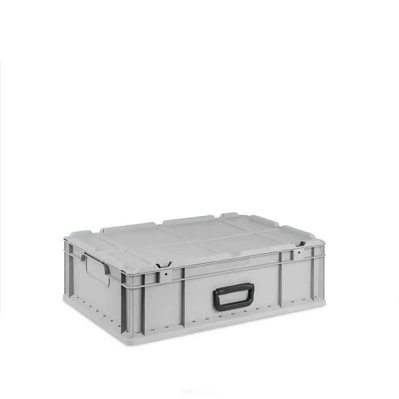 Eurobox, mit Deckel, 600 x 400 x 185 mm, 34 Liter Direktkauf