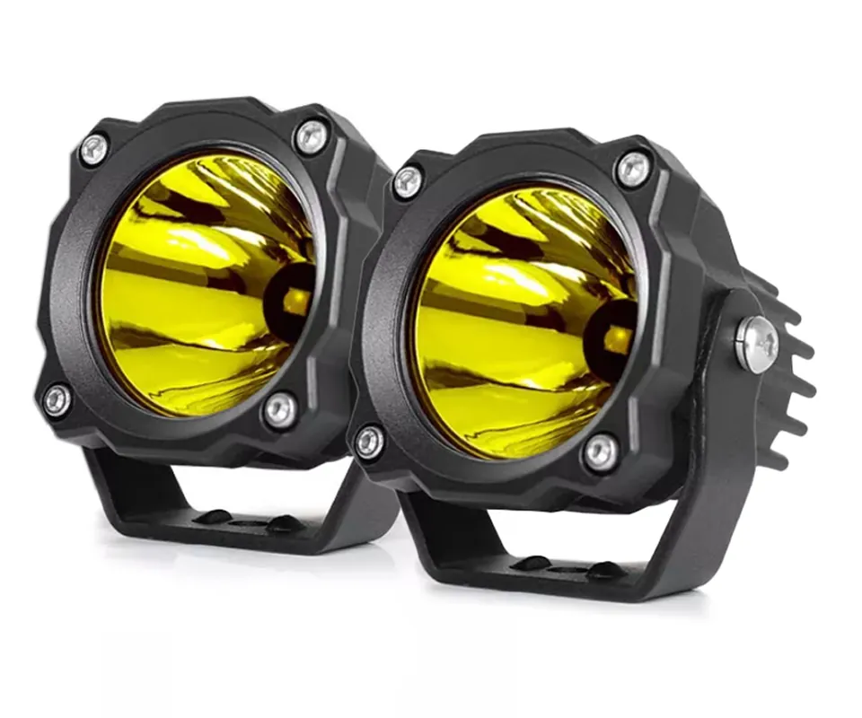 Hawk 3" Yellow LED 30W Arbeitsscheinwerfer-Set Solange Der Vorrat Reicht