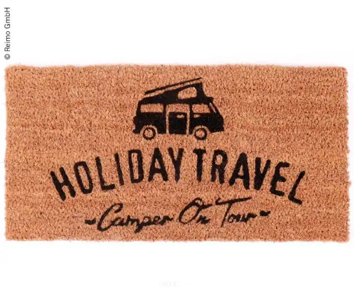 Kokosmatte 50x25cm - mit Druck HOLIDAY TRAVEL Neue Ware