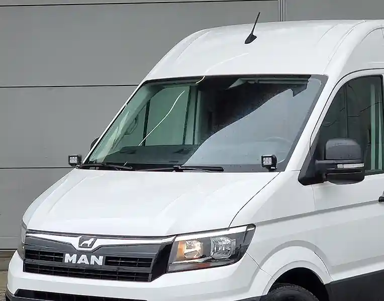 Sonderangebot Haubenhalter für Zusatzscheinwerfer, passend für VW Crafter 2 / MAN TGE