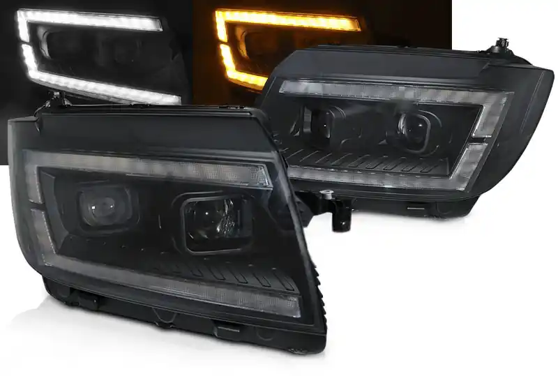 Scheinwerfer mit LED-Technik, schwarz, für VW Crafter Must-Have