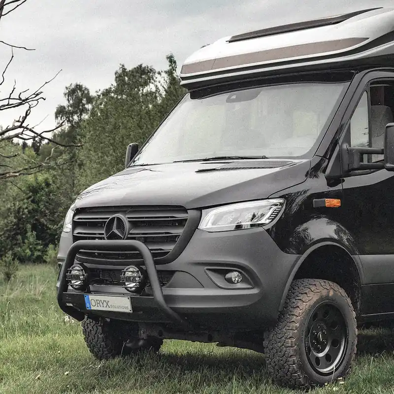Billig Frontbügel, schwarz, passend für MB Sprinter ab 2018