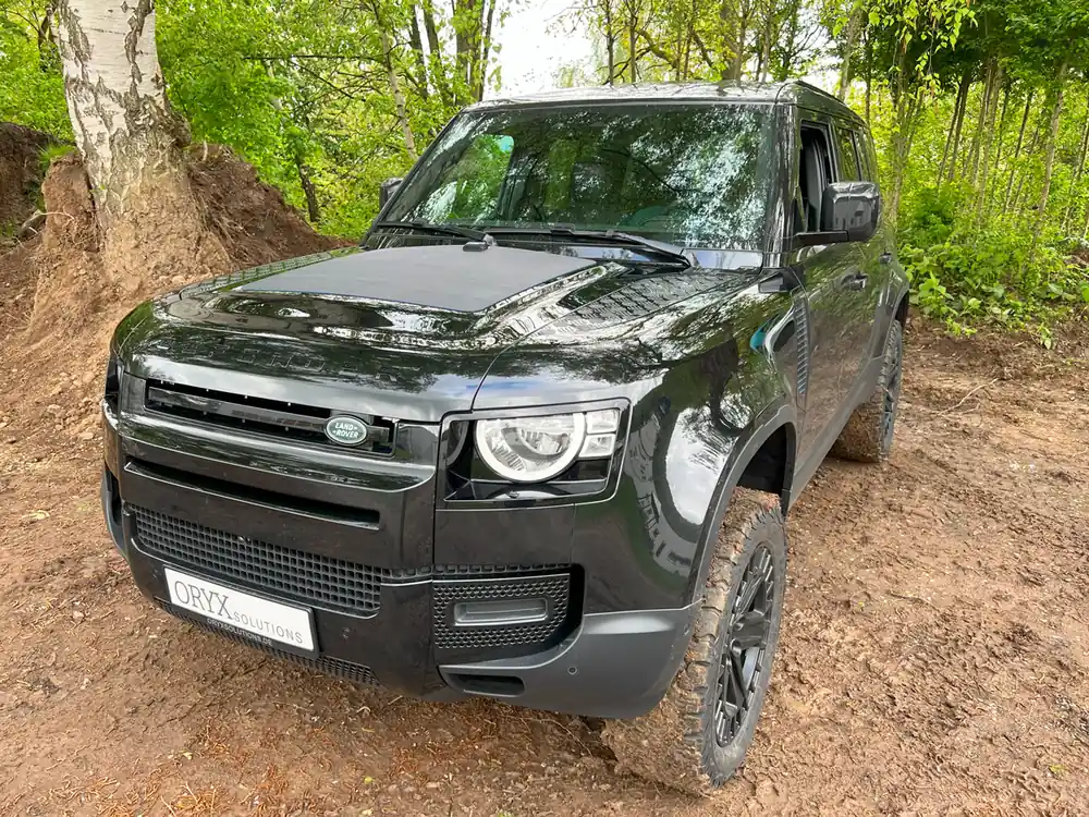 Aktuell Motorhauben-Solarmodul „ORYX“ (90W), flexibel, für New Defender