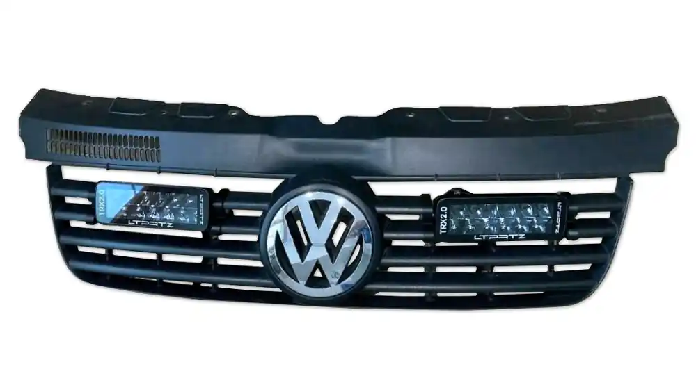 Sichere Zahlung Kühlergrill-Halter für Zusatzscheinwerfer für VW Bus T5