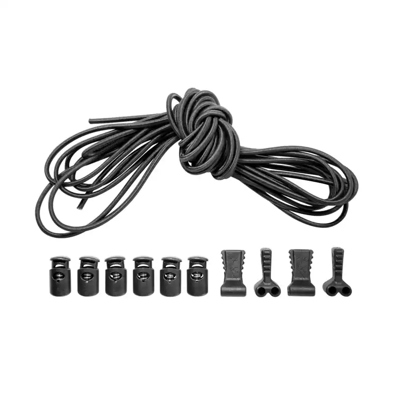 Neu Im Sortiment TT BUNGEE CORD TAB SET, schwarz, 6 Meter