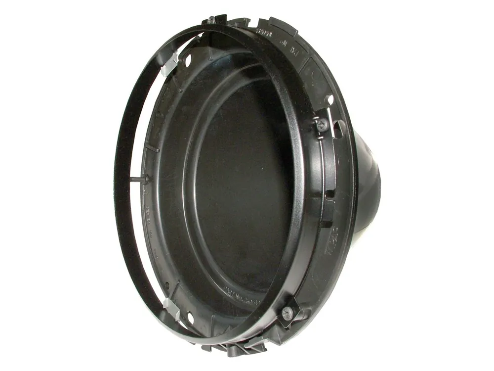 Einbauadapter für 7 Zoll Scheinwerfer, Kunststoff, Ring schwarz Sonderaktion